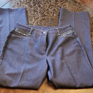 Stylish Blue/Gray Denim Pants Sz 6